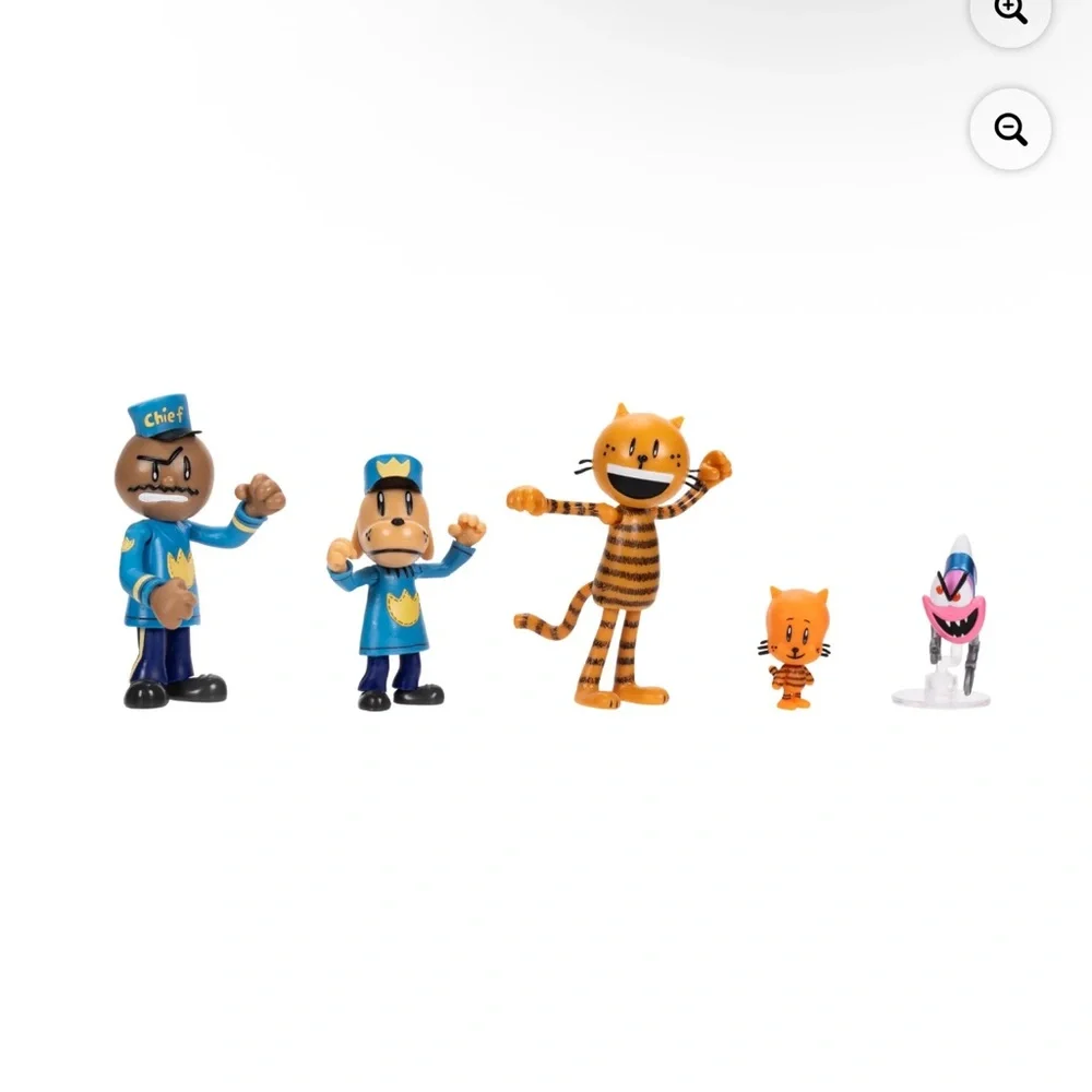 Dream Works Dog Man Super Cool Figure Pack - Blue & Orange